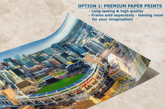 San Diego Padres Baseball Petco Park – MLB Stadium Wall Art for Sports Fans & Home Decor