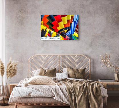 Hot Air Balloon Art, Albuquerque Balloon Festival Decor, New Mexico Art Print in Paper/Canvas/Metal