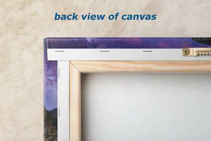 the back view of a picture frame with a picture on it