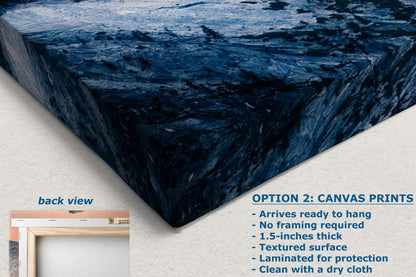 Glacier Point Yosemite National Park Mountain Picture, Half Dome Nature Photo Canvas Relaxation Artwork