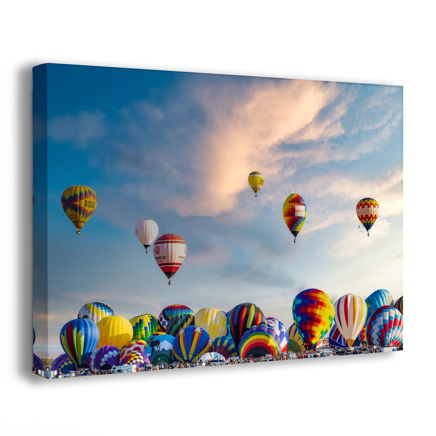 Hot Air Balloon Art, 2024 Albuquerque Balloon Fiesta Decor, New Mexico Art Print