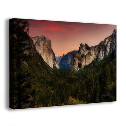 Yosemite National Park Mountain Picture Nature Photo Bohemian Relaxation Artwork for Meditation