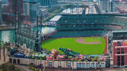 San Francisco Giants Baseball Stadium, Oracle Park Canvas Print