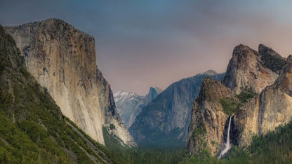 Yosemite National Park Mountain Picture Nature Photo Bohemian Relaxation Artwork for Meditation