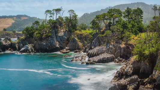 Point Lobos Carmel California Coastline Ocean Picture Seascape, Relaxation Artwork Nature Photo for Meditation, Office, Dorm, House Decor
